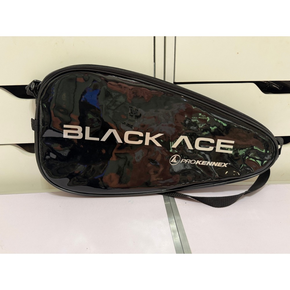 ProKennex Black Ace Racquetball Paddle Cover Case Black Zip Bag